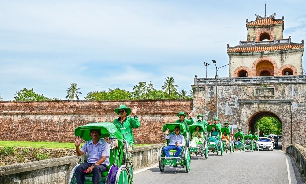 Grab trials cyclo service in Hue