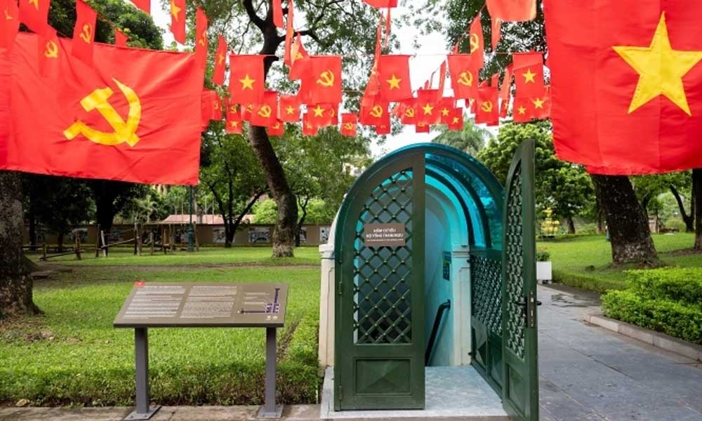 Historic bunkers at Thang Long Imperial Citadel open to public