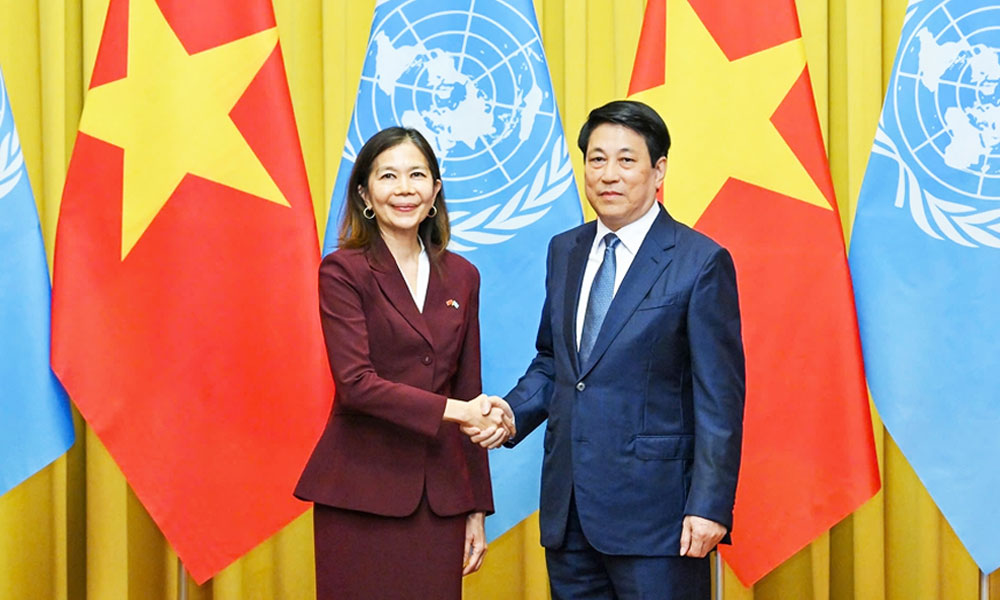 State President receives UN Resident Coordinator in Vietnam