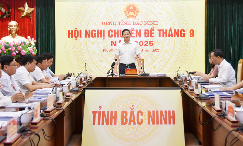 Bac Ninh holds September thematic meeting 