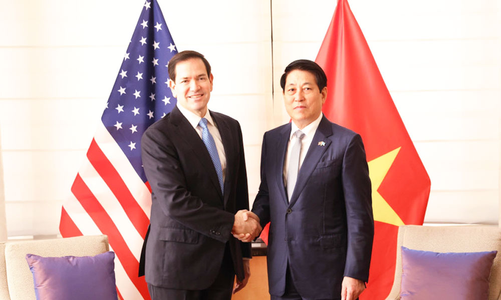 President Luong Cuong receives US Secretary of State