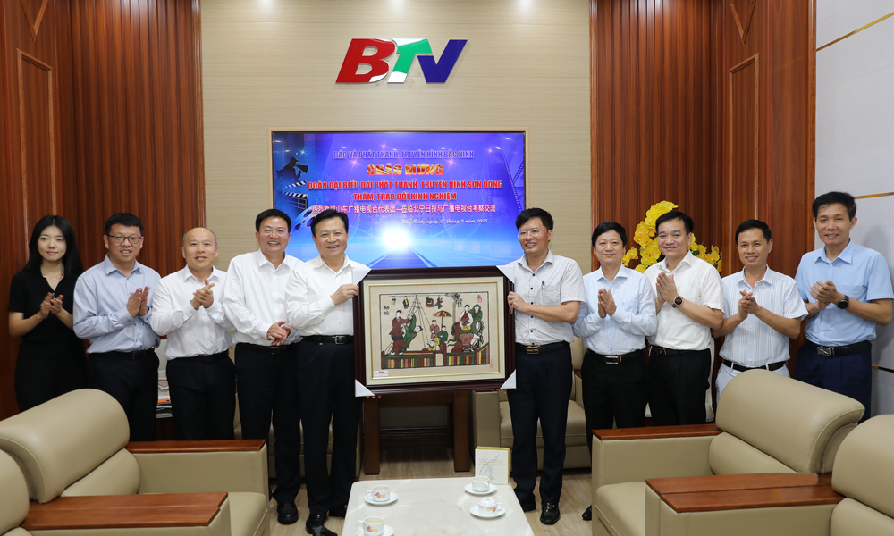 Shandong media delegation visits Bac Ninh to boost cooperation