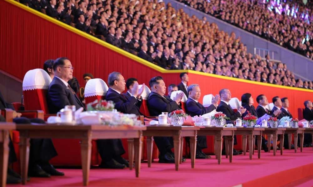 General Secretary To Lam attends military parade marking 80th anniversary of WPK