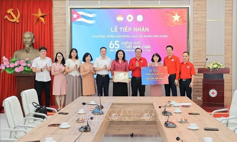 Vietnam raises over 537 billion VND in support of Cuba