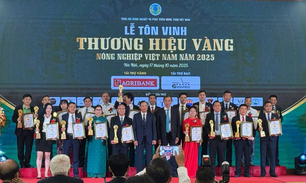 Ninety Vietnamese agricultural products honoured as Golden Brands in 2025