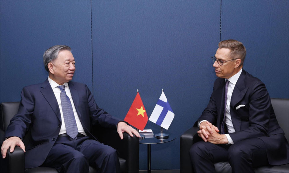 Party chief’s trip to Finland to create new momentum for bilateral ties: official
