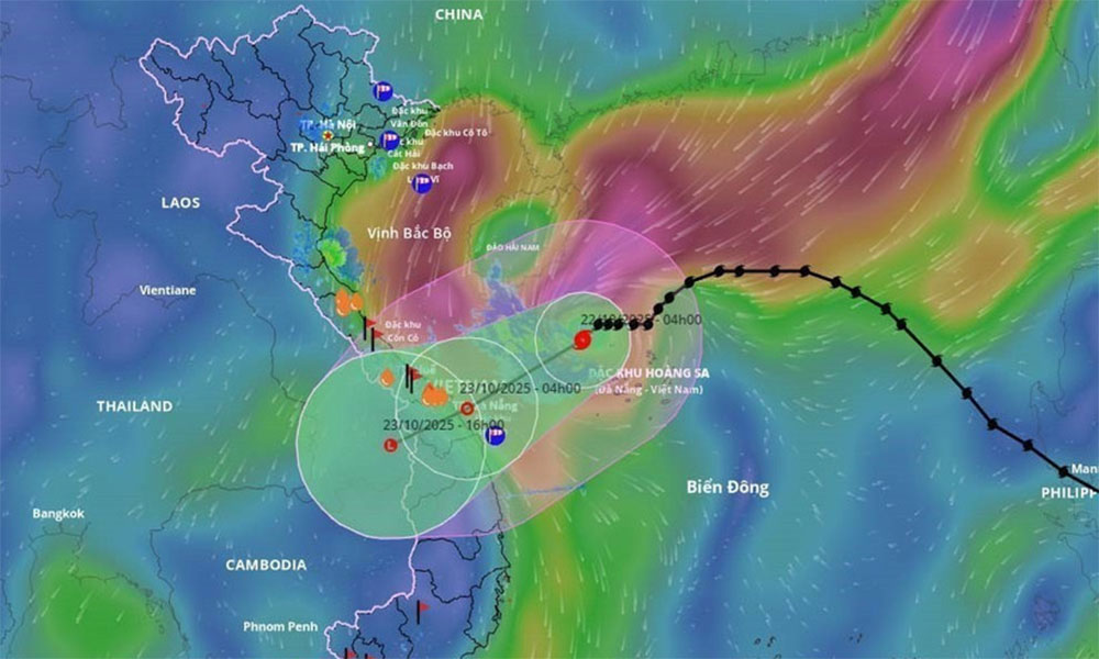 Central localities to suffer torrential rains as Storm Fengshen approaching mainland