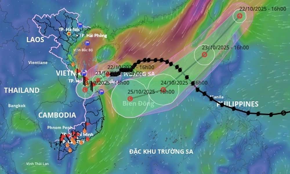 Storm Fengshen weakens as new tropical depression forms near Vietnam