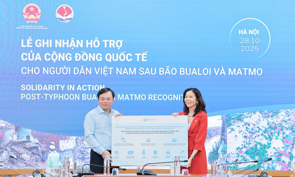 Vietnam recognises global support in post-typhoon recovery