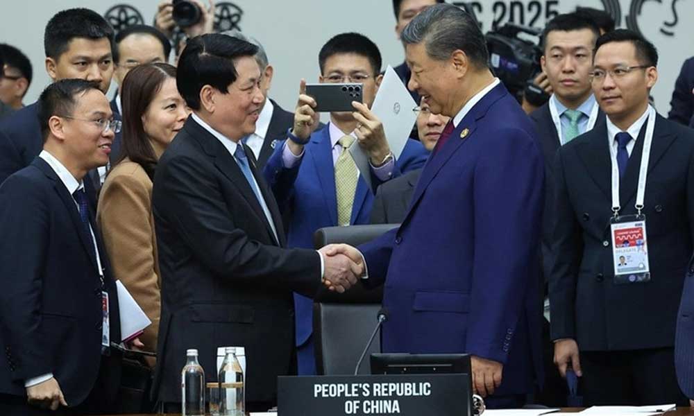 State President meets with top Chinese leader
