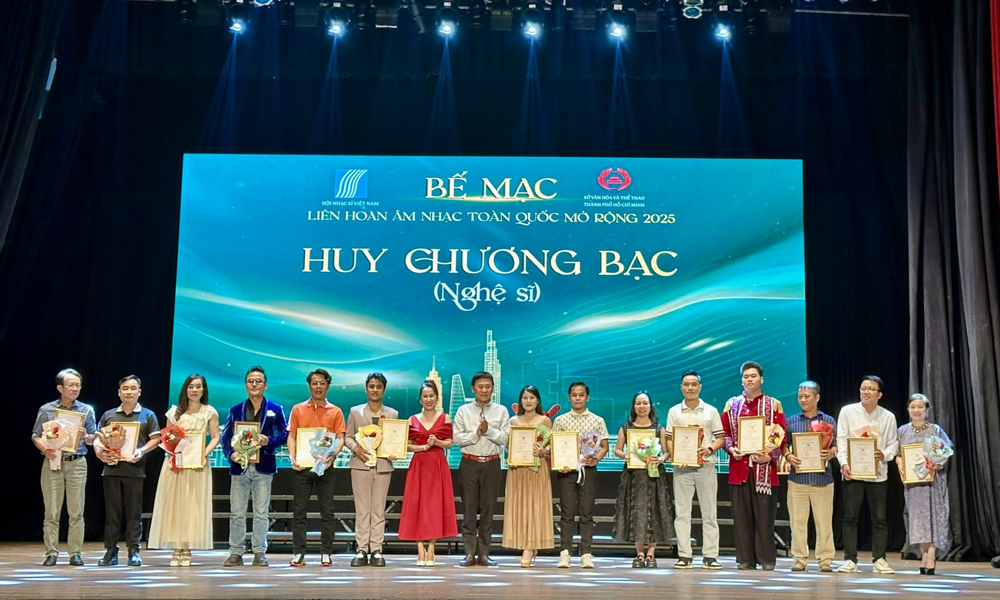 Bac Ninh wins three awards at National Music Festival 2025
