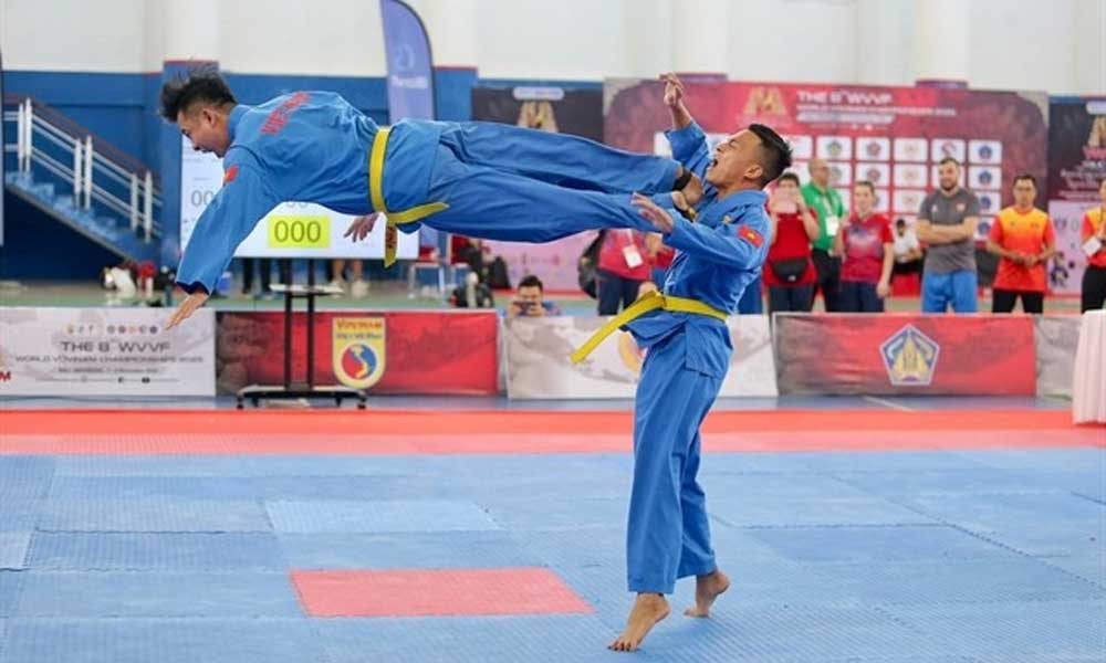 Vietnam leads medal tally at World Vovinam Championship in Bali