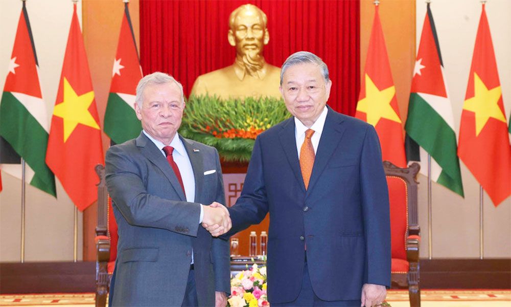 Vietnam, Jordan have great potential to deepen cooperation: Party chief