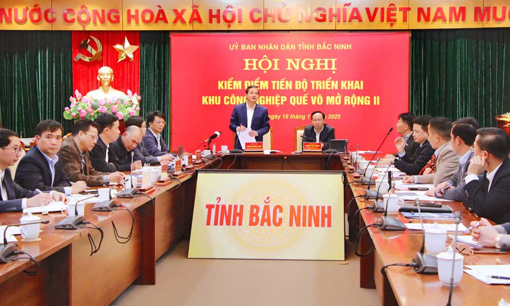 Bac Ninh accelerates progress on Que Vo Industrial Park Expansion 2