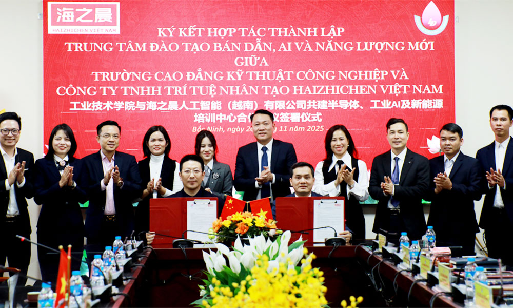 Industrial Technical College signs partnership to establish semiconductor training center