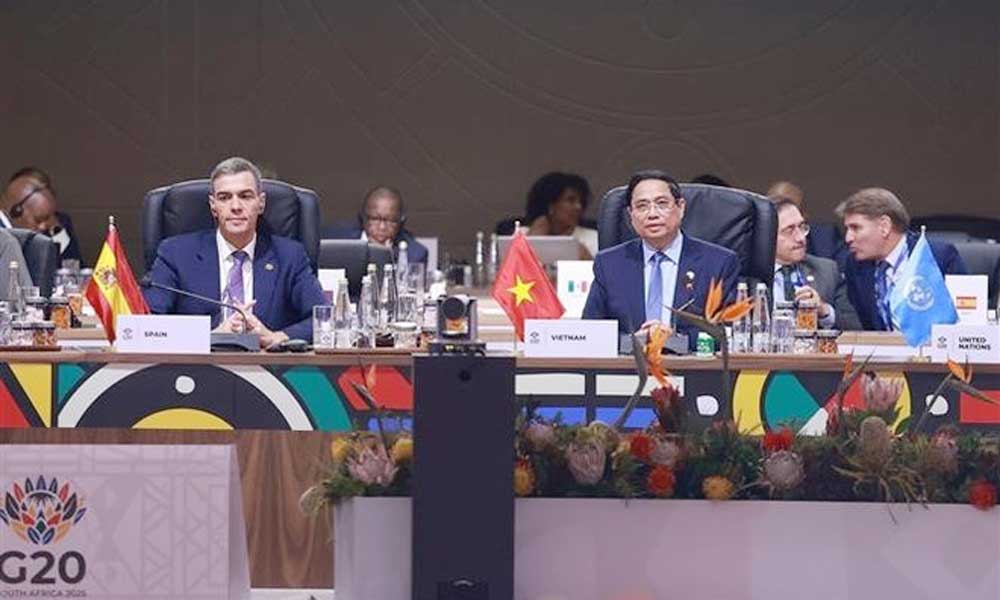 Vietnamese PM proposes three strategic priorities for fair and just future at G20 Summit