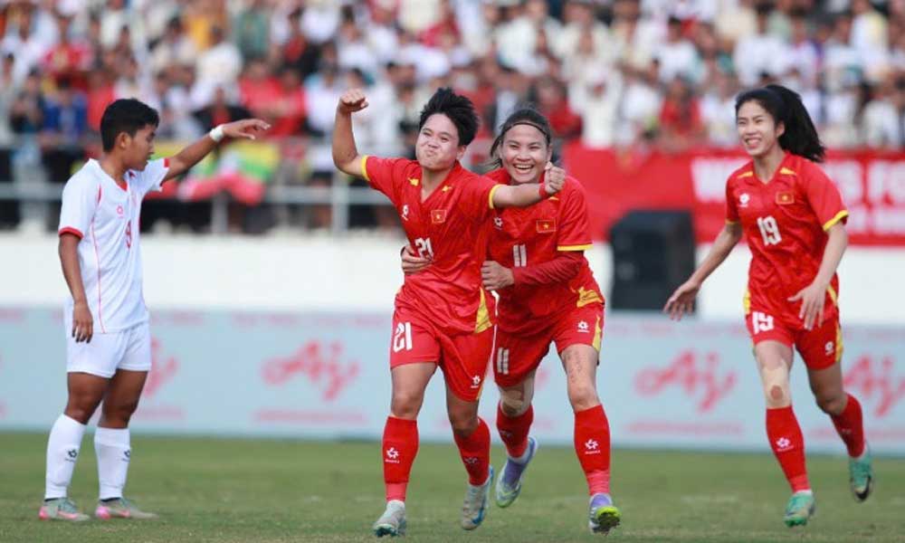 SEA Games 33: Vietnam beat Myanmar 2–0, moving closer to women semifinals