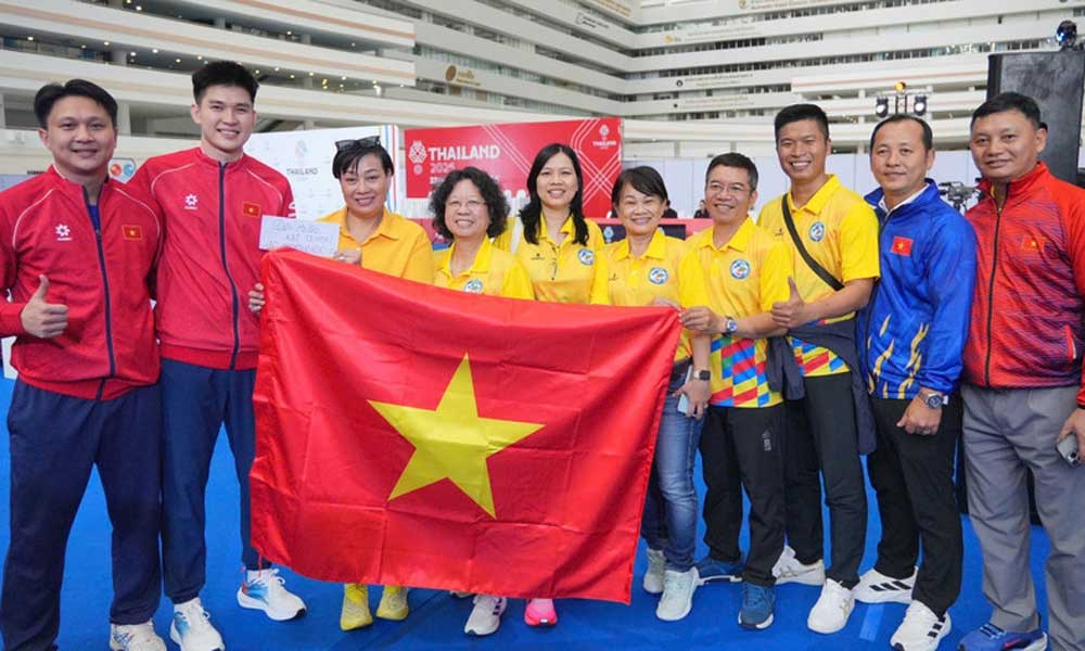 Vietnam racks up martial arts golds at SEA Games 33 as karate, taekwondo athletes shine