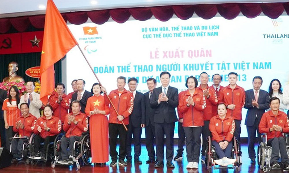 Deputy PM sends off para athletes to ASEAN Para Games 13