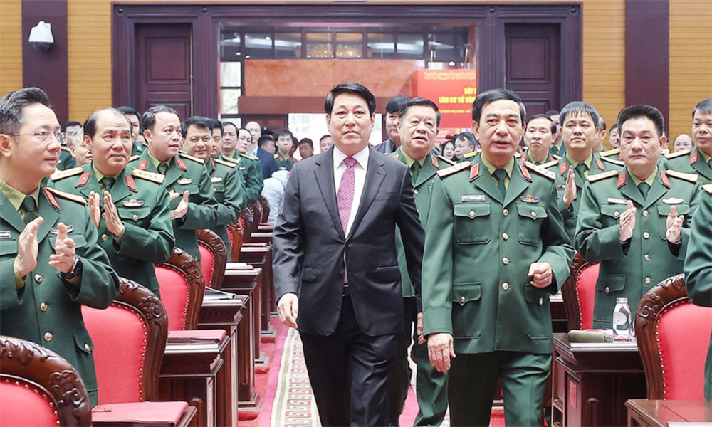 State President Luong Cuong outlines key directions for strengthening national defence