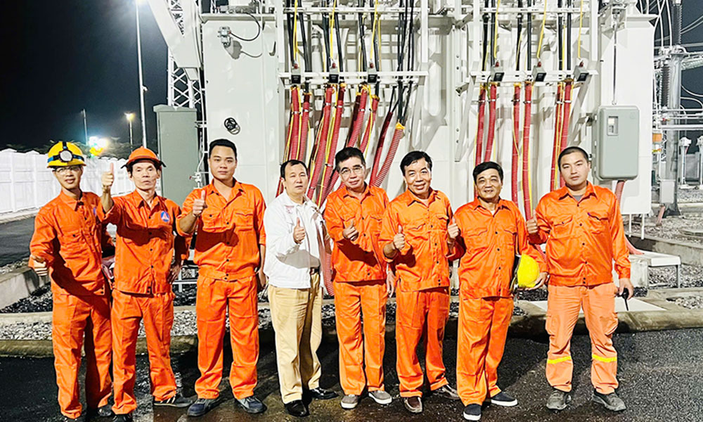 Van Ninh transmission line and 110 kV substation in Gia Binh II IP successfully energized