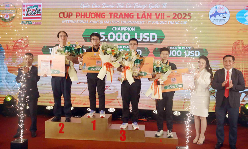 Vietnamese player shines at int’l Xiangqi tournament