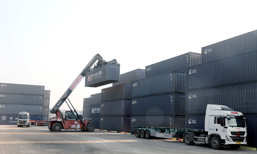 Cargo throughput surges at Kep international railway station