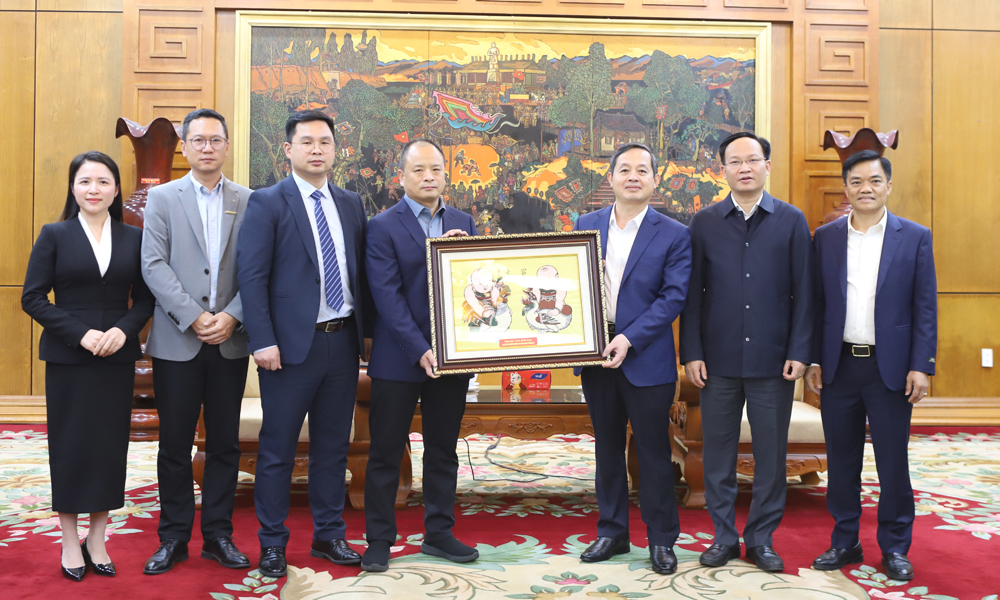 PPC Chairman Pham Hoang Son receives JA Solar Corportation