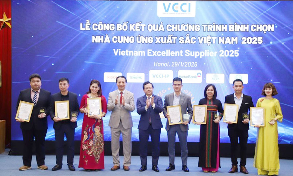 27 outstanding Vietnamese suppliers honoured