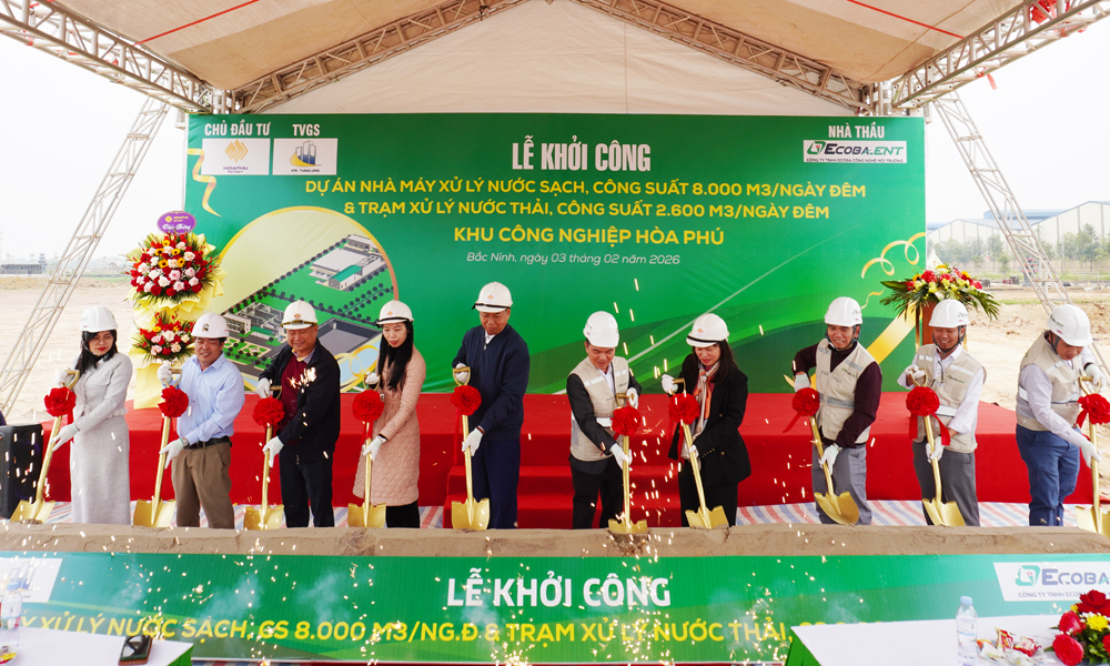 Hoa Phu Industrial Park construction accelerated
