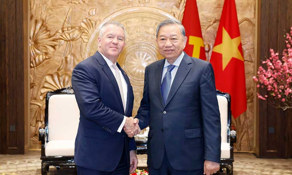 Party chief receives US Assistant Secretary of State