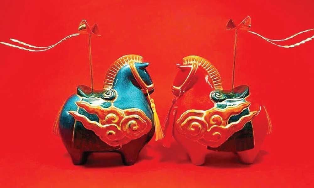 ‘Apricot blossom horse’ – a soulful flight of cultural memory