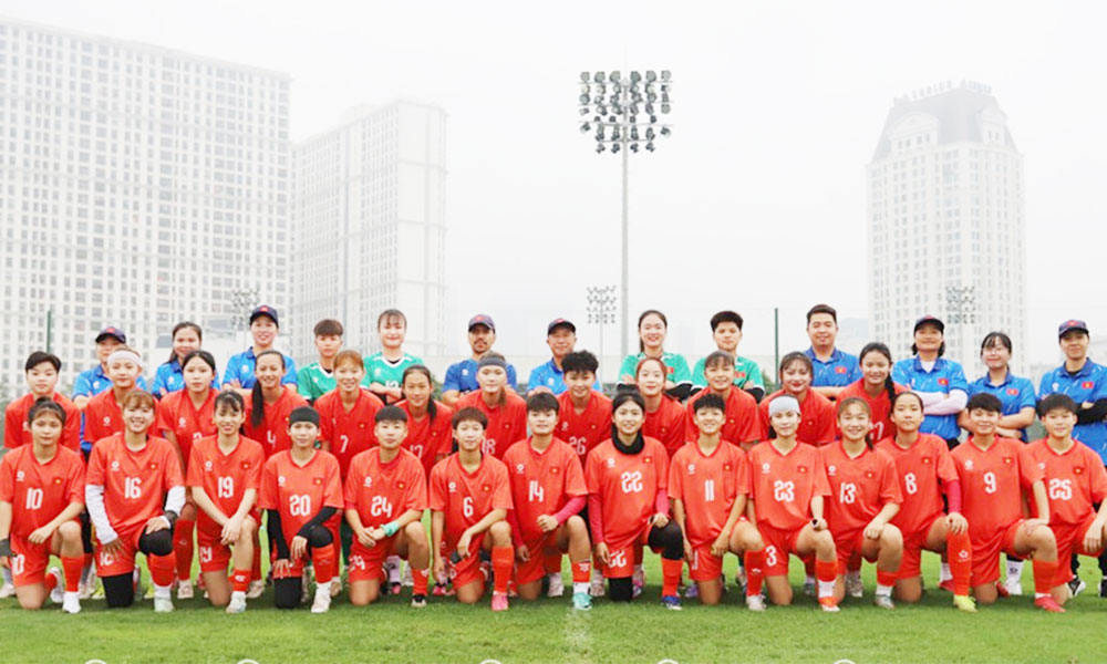 Vietnam U20 women’s team begins preparations for AFC Asian Cup Finals