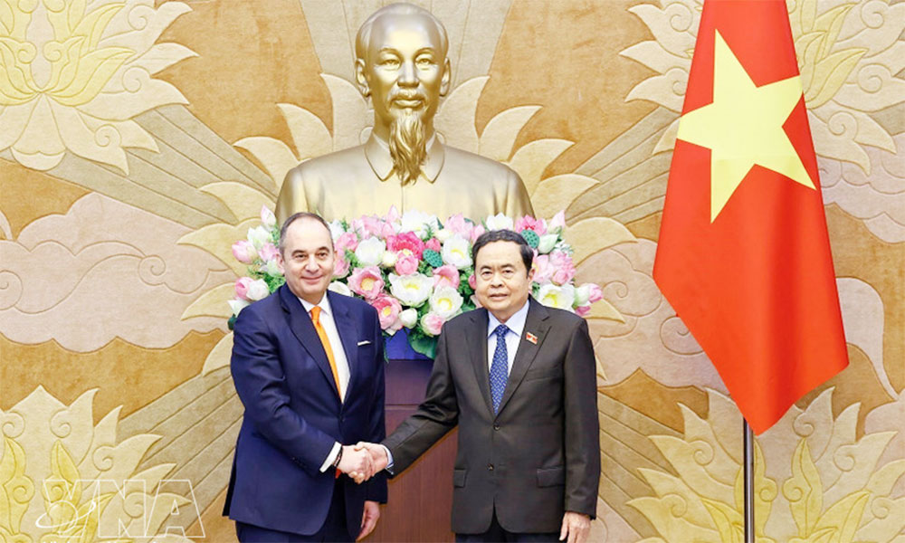 NA Chairman receives First Vice President of Greek Parliament