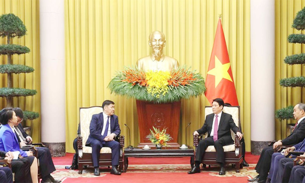 State President receives Chief Justice of Mongolia