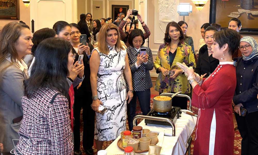 Vietnamese vegetarian cuisine promoted to diplomatic community in US