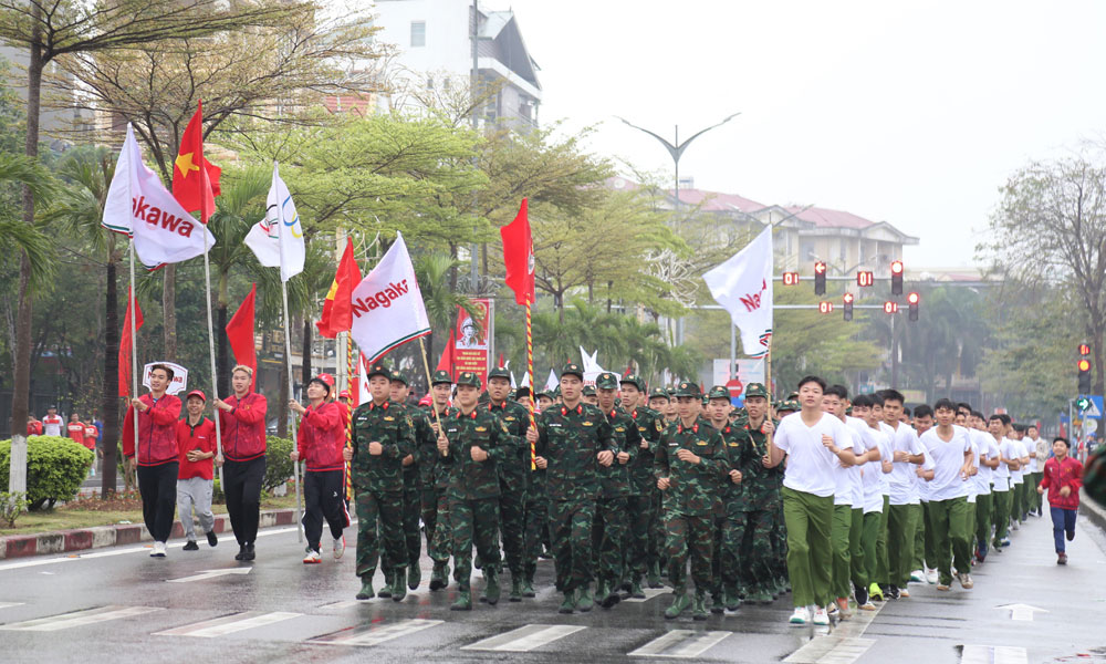 More than 8,000 people join Olympic Run for public health 2026 in Bac Ninh