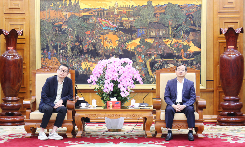 Bac Ninh provincial leader meets with Cooler Master Group