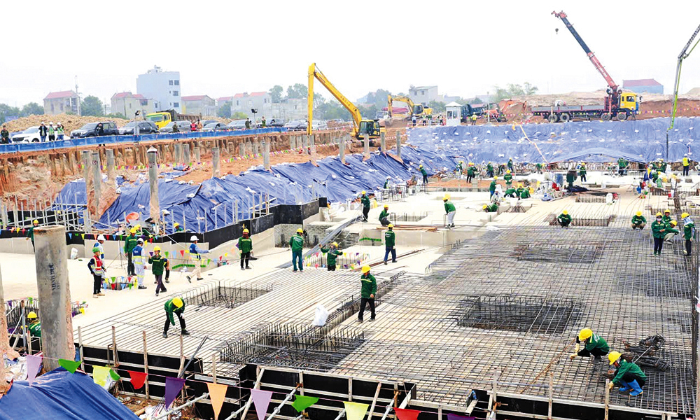 Working “around the clock” for key construction projects