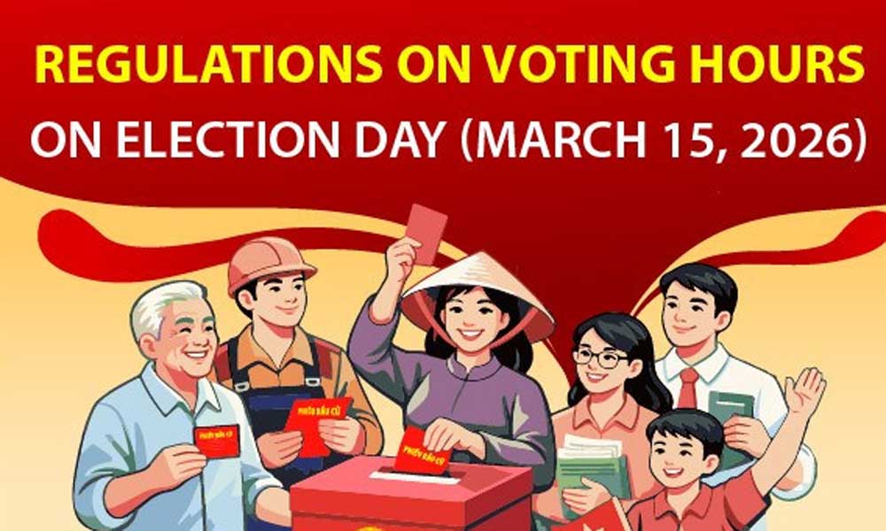 Voting hours set for March 15, 2026 election