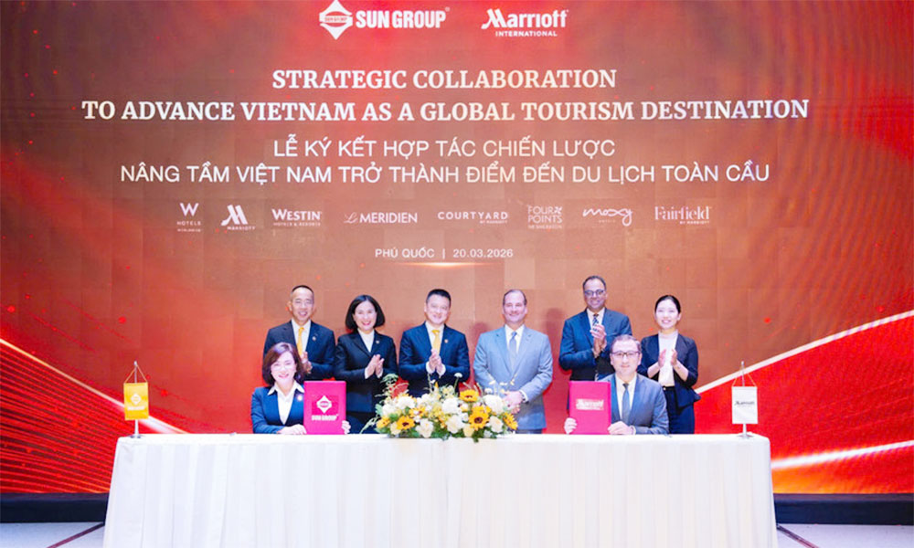 Sun Group, Marriott International enter strategic partnership