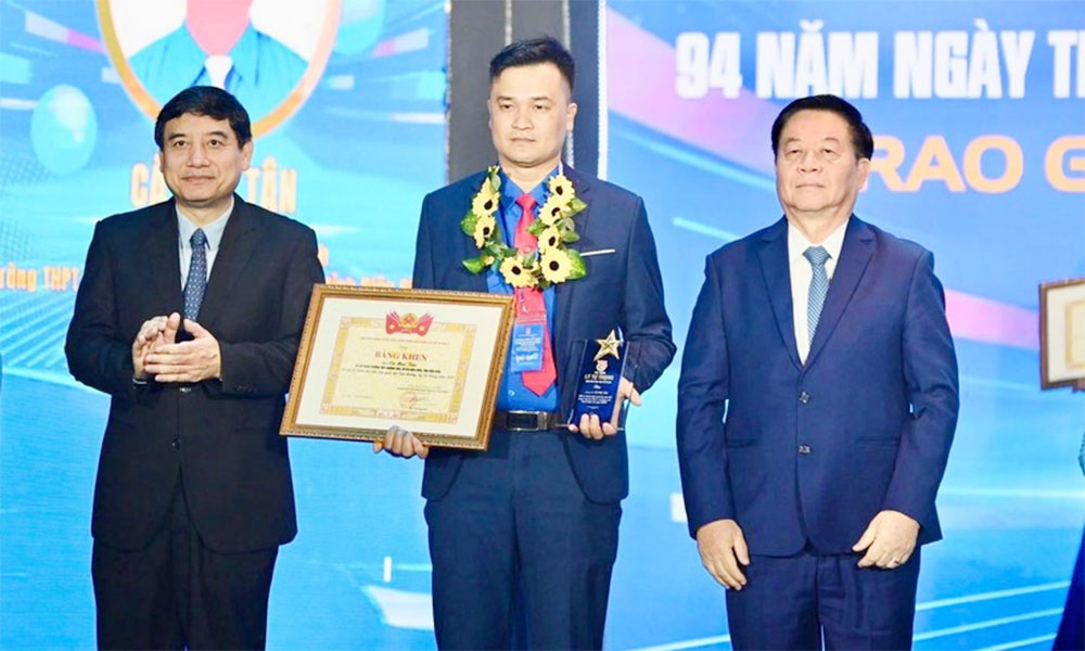 100 youth union officials honoured with Ly Tu Trong Award 2026