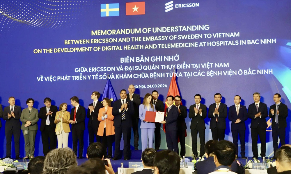 Bac Ninh receives digital healthcare support from Swedish partners