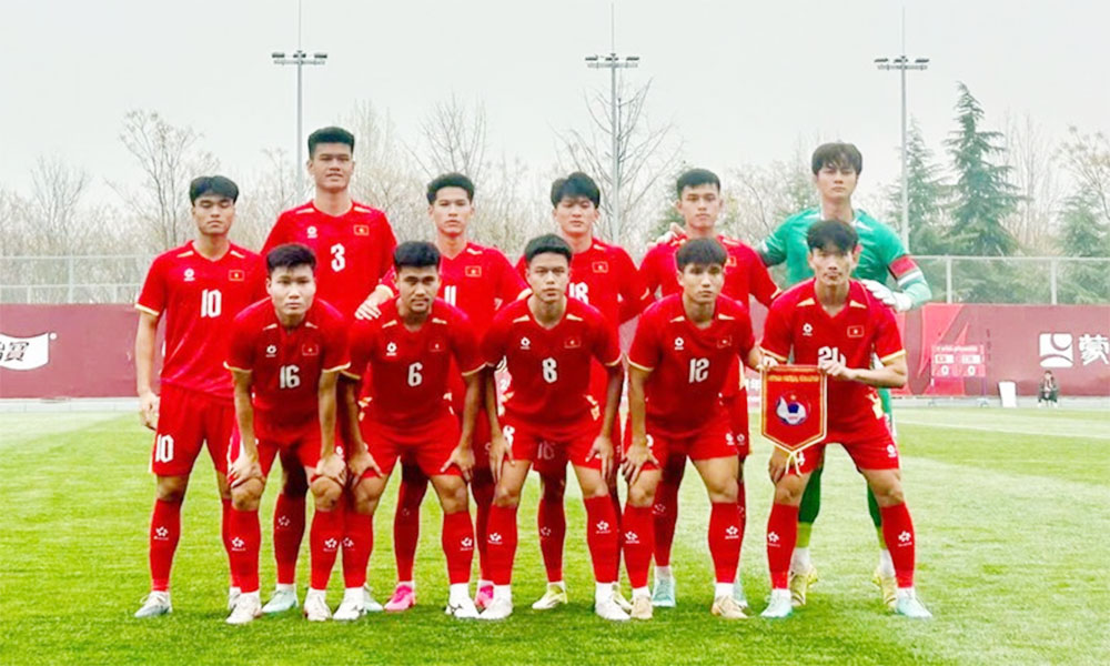 Vietnam U23 football team draw with DPRK U23 team in tournament opener