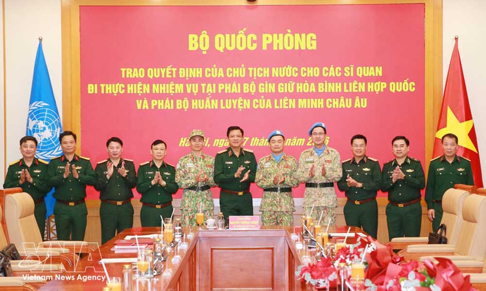 Vietnam deploys first joint military operations officer to UNISFA