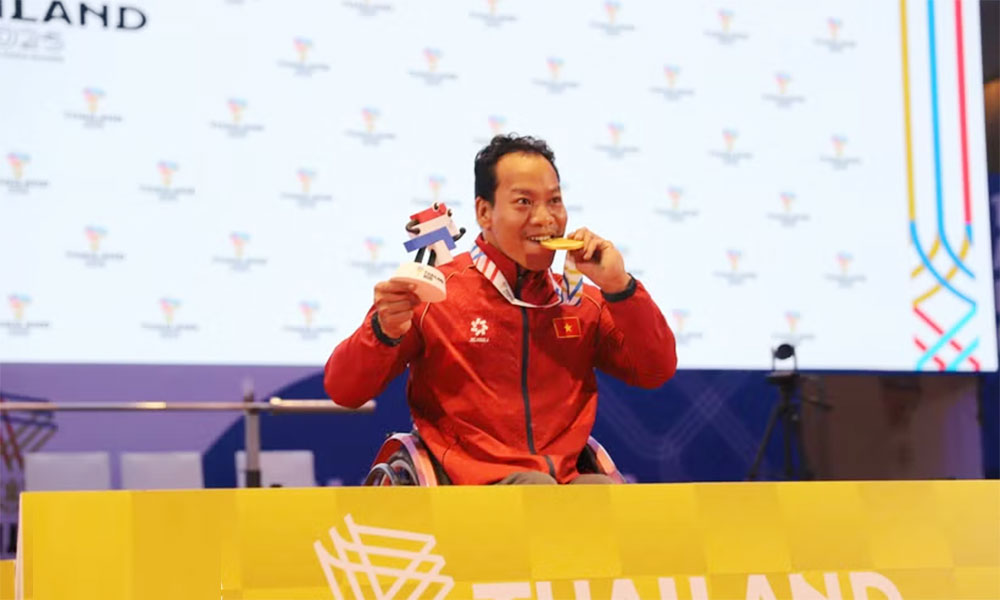 Le Van Cong wins silver at 2026 Asia–Oceania Para Powerlifting Championships