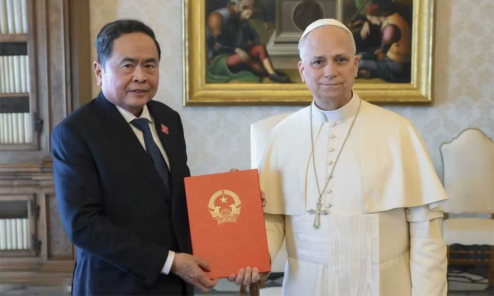 NA Chairman meets Pope Leo XIV at the Vatican