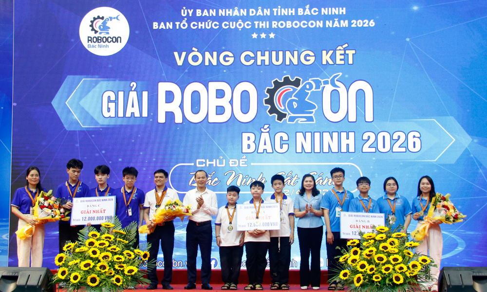 Bac Ninh crowns winners of 2026 Robocon finals