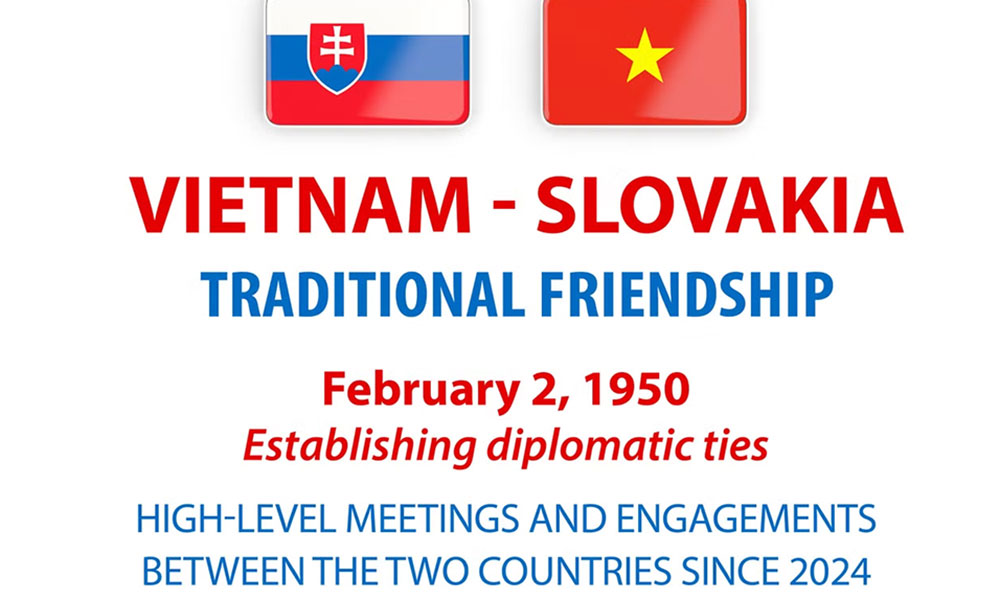 Vietnam, Slovakia strengthen traditional friendship