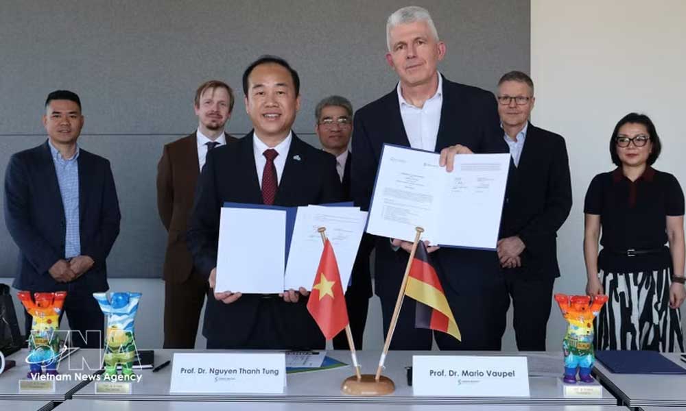 Vietnamese, German universities cooperate to advance high-quality workforce training